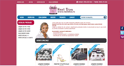 Desktop Screenshot of nextdiva.ro